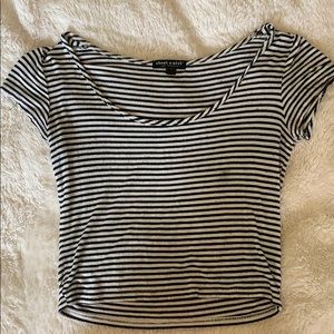 Short Sleeve Stripped Tee